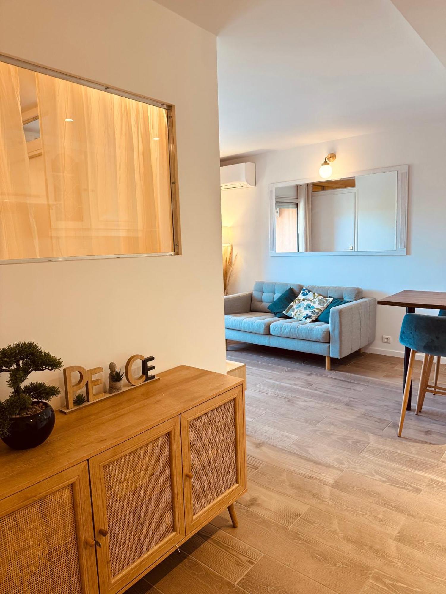Claelle Appartment - 200M Beach Mandelieu 外观 照片